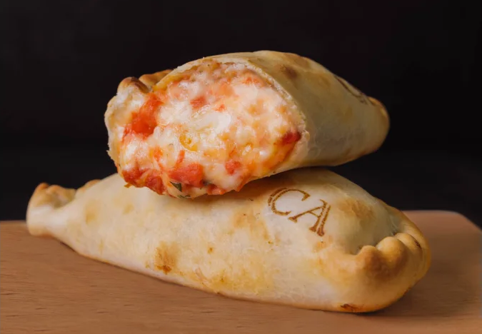 Empanada caprese